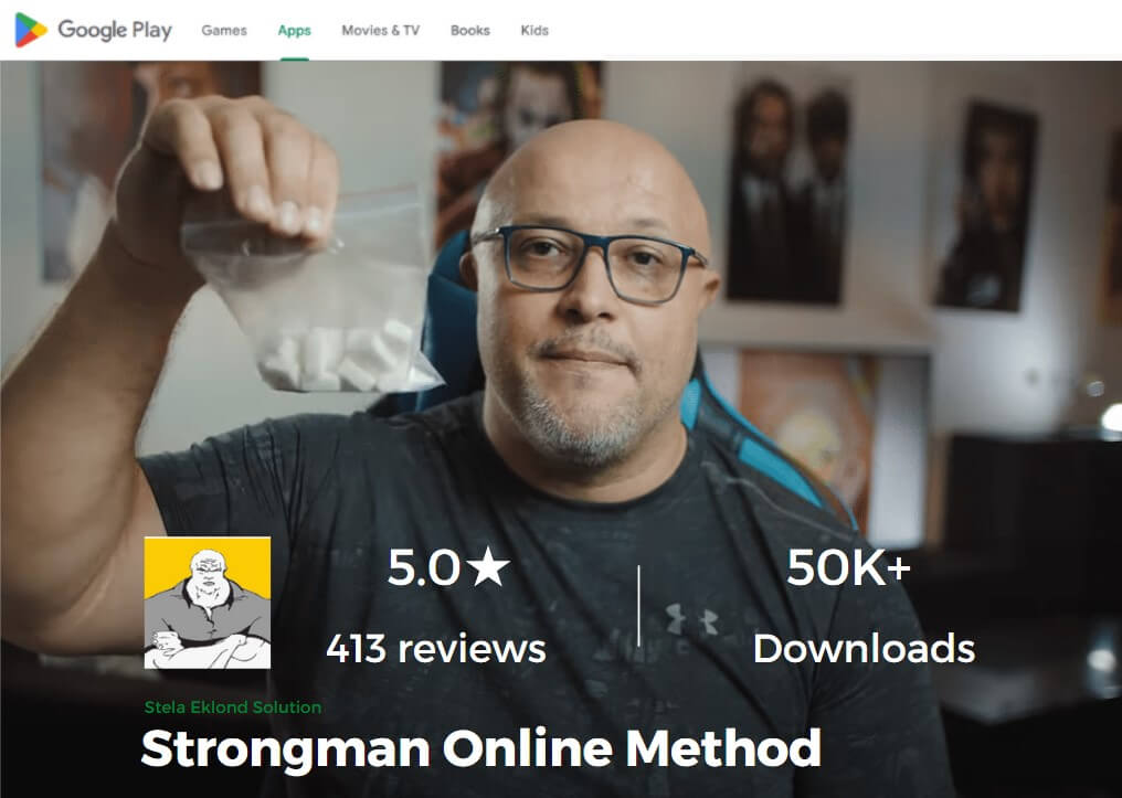 MIlan Strongman Aplikacija iskustva, Strongman Online Method